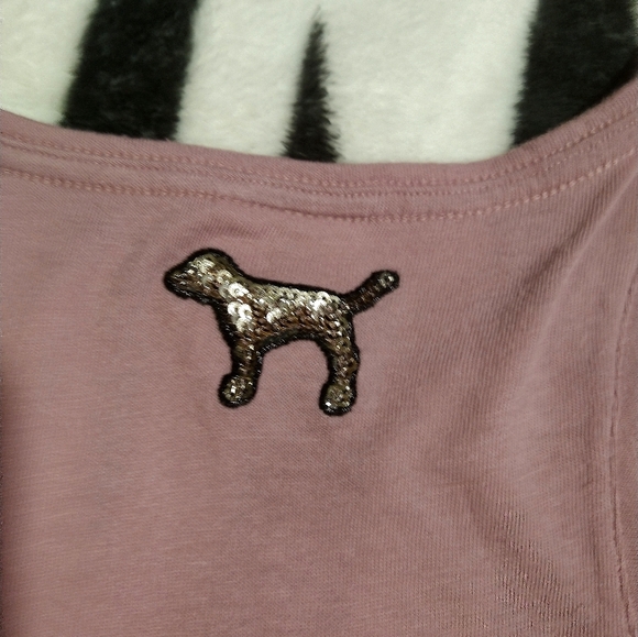 Victoria's Secret Pink Bling Sequin Tank & Shorts Set. L. - Picture 8 of 9